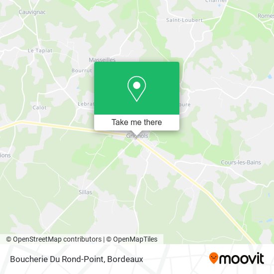 Boucherie Du Rond-Point map