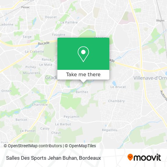 Salles Des Sports Jehan Buhan map