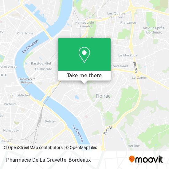 Pharmacie De La Gravette map