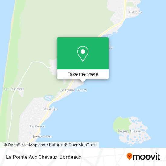 La Pointe Aux Chevaux map