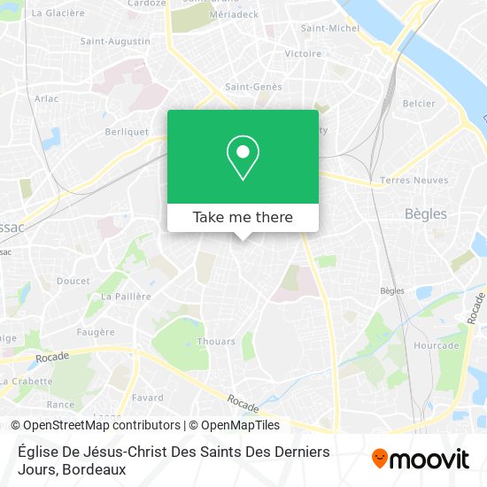 Église De Jésus-Christ Des Saints Des Derniers Jours map