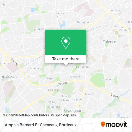 Amphis Bernard Et Cheneaux map