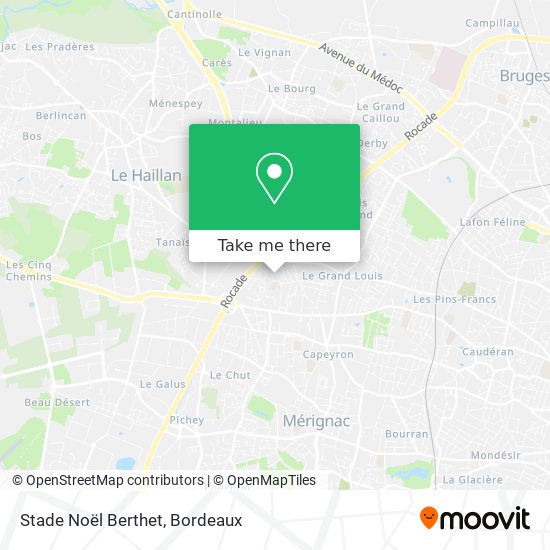 Stade Noël Berthet map