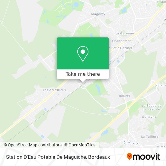 Station D'Eau Potable De Maguiche map
