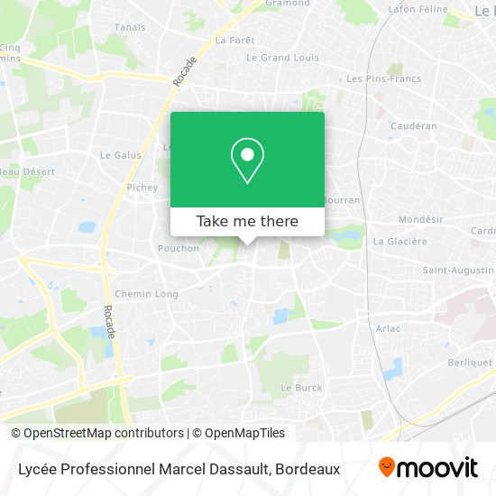 Lycée Professionnel Marcel Dassault map
