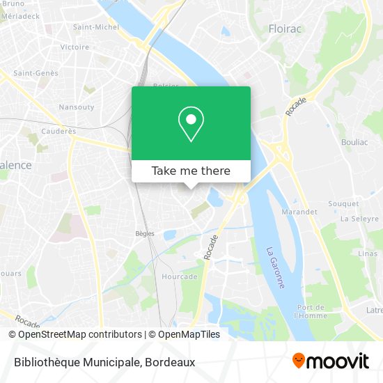 Bibliothèque Municipale map