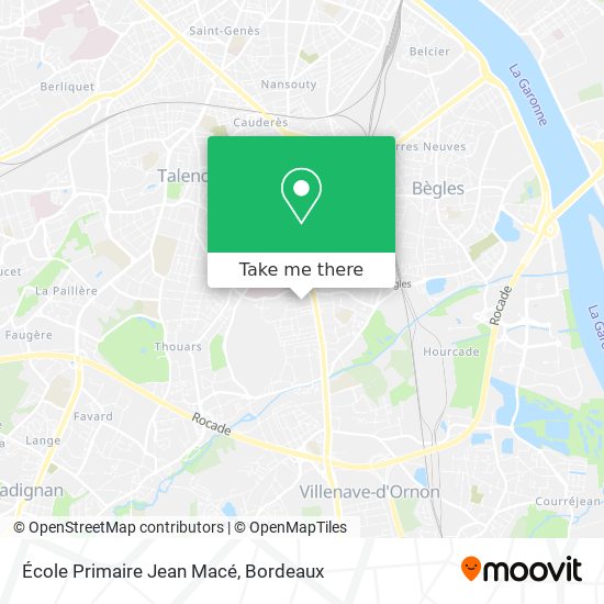École Primaire Jean Macé map