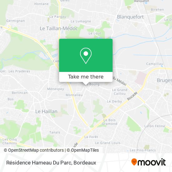 Résidence Hameau Du Parc map