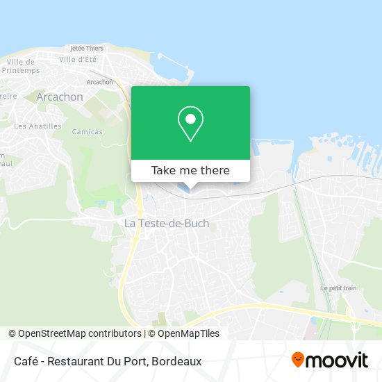 Café - Restaurant Du Port map