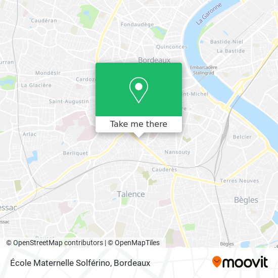 École Maternelle Solférino map