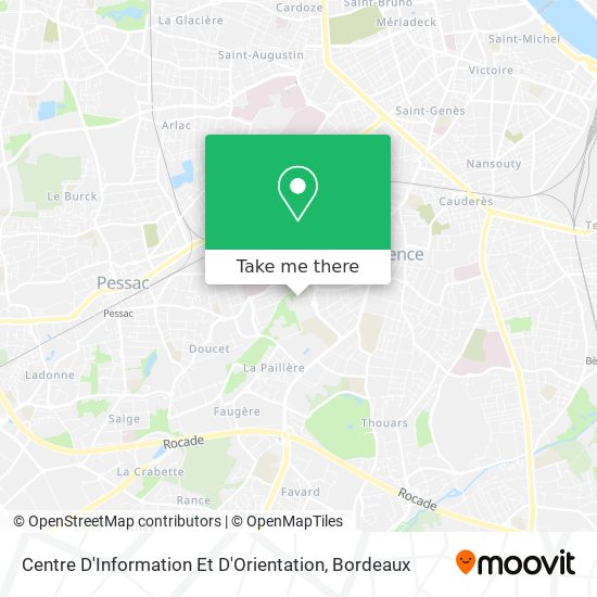 Centre D'Information Et D'Orientation map