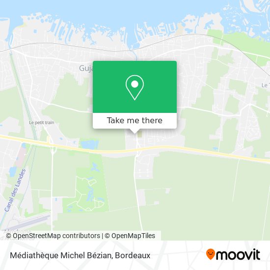 Médiathèque Michel Bézian map