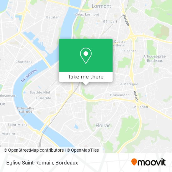 Église Saint-Romain map