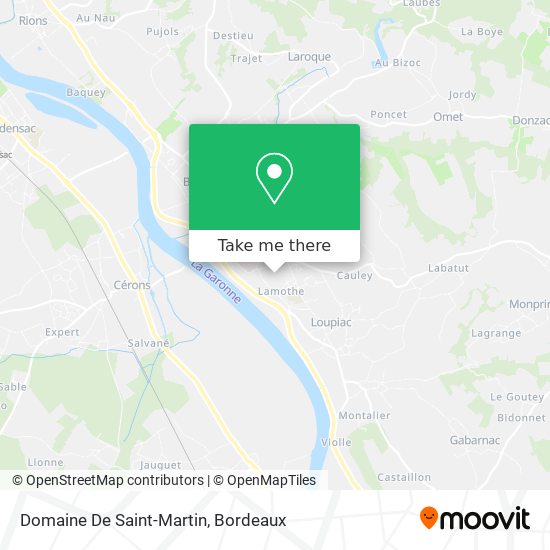 Domaine De Saint-Martin map