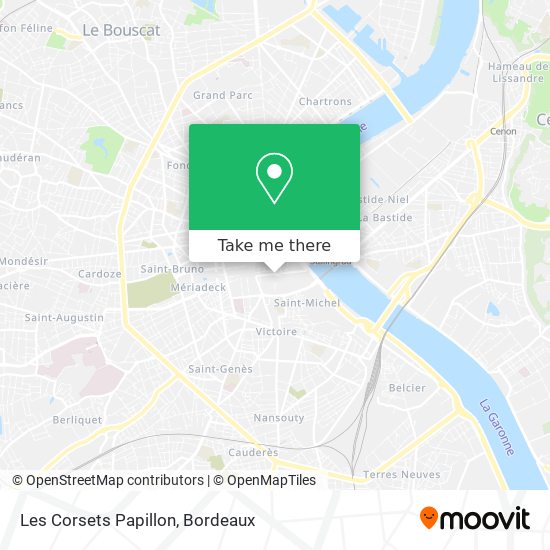 Mapa Les Corsets Papillon