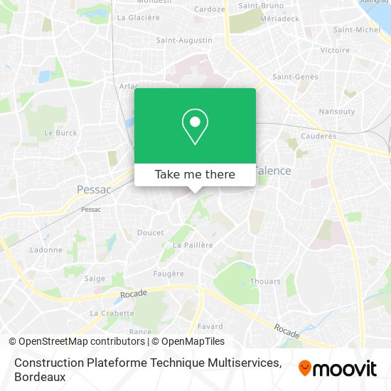 Construction Plateforme Technique Multiservices map