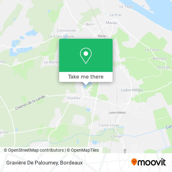 Gravière De Paloumey map