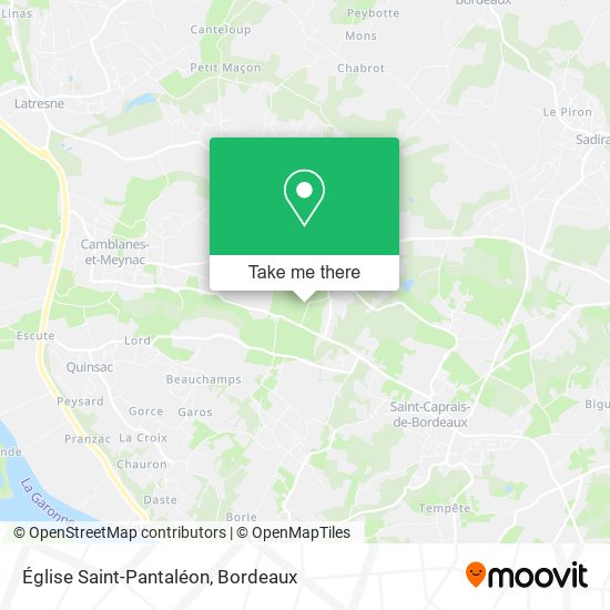 Église Saint-Pantaléon map