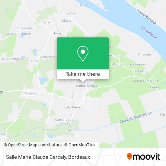 Salle Marie-Claude Carcaly map