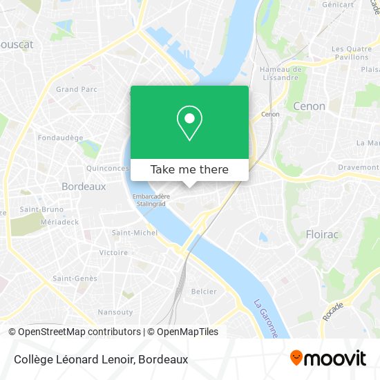 Collège Léonard Lenoir map