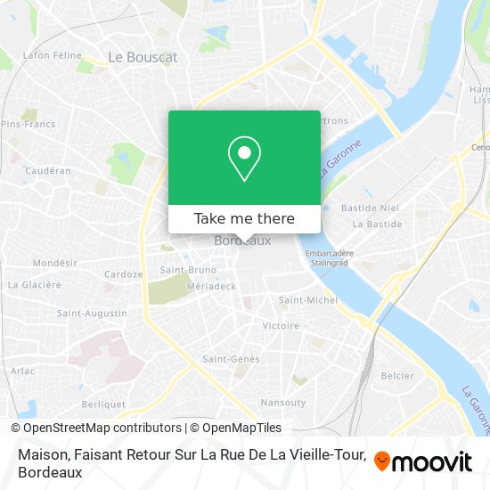 Maison, Faisant Retour Sur La Rue De La Vieille-Tour map