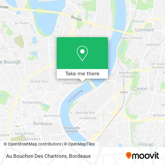 Au Bouchon Des Chartrons map