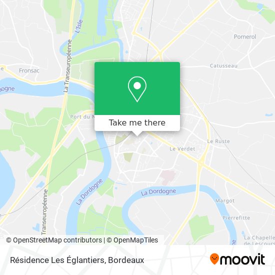 Résidence Les Églantiers map
