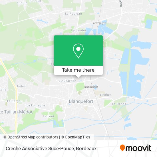 Crèche Associative Suce-Pouce map
