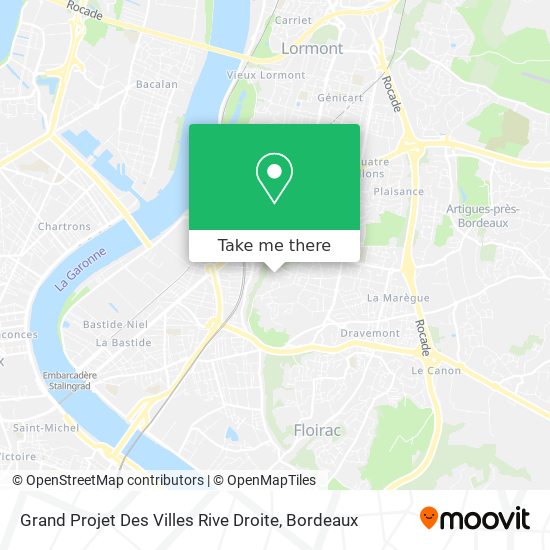 Grand Projet Des Villes Rive Droite map