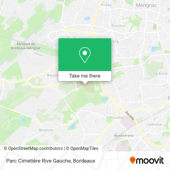 Parc Cimetière Rive Gauche map