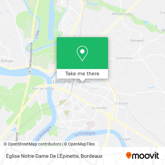 Église Notre-Dame De L'Épinette map