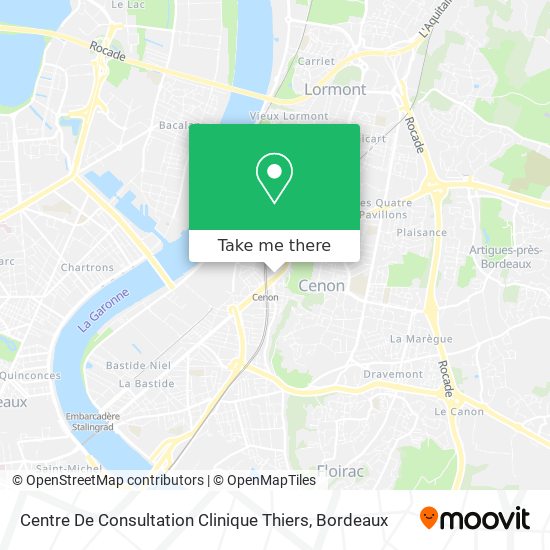 Centre De Consultation Clinique Thiers map