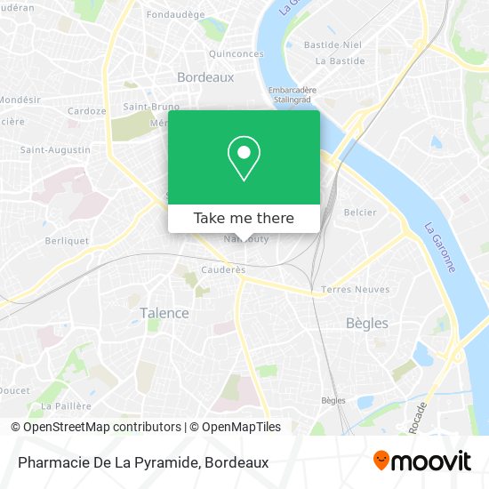 Mapa Pharmacie De La Pyramide