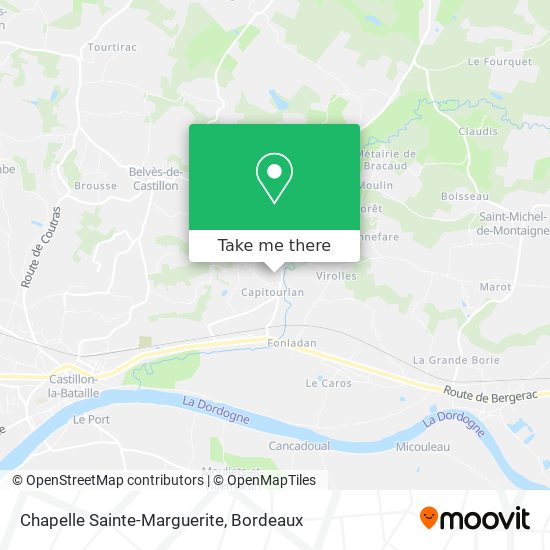 Mapa Chapelle Sainte-Marguerite