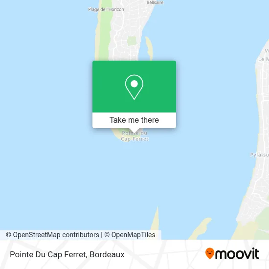Pointe Du Cap Ferret map