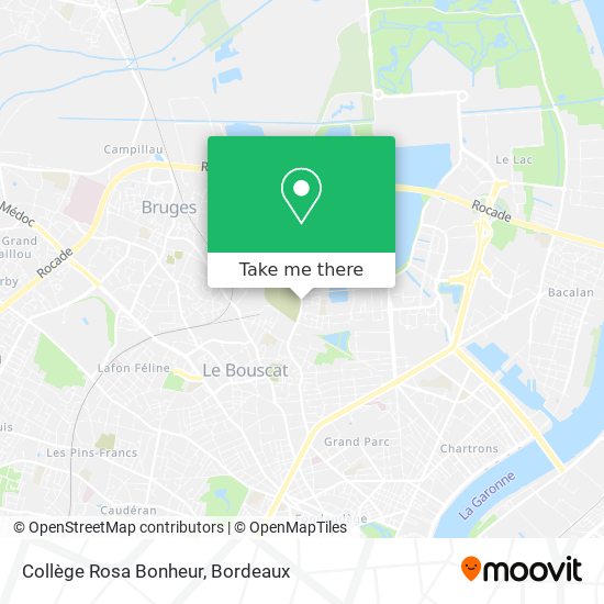 Collège Rosa Bonheur map