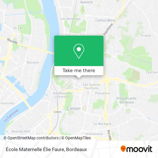 École Maternelle Élie Faure map
