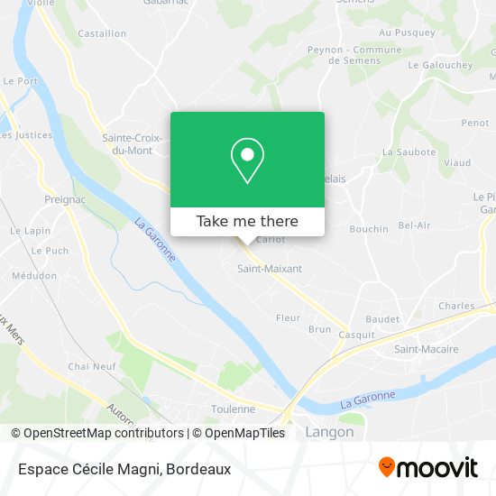 Espace Cécile Magni map