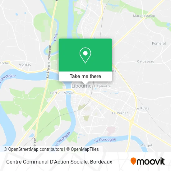 Centre Communal D'Action Sociale map