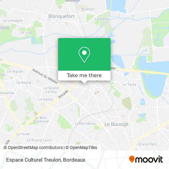 Espace Culturel Treulon map