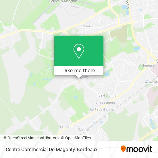 Centre Commercial De Magonty map