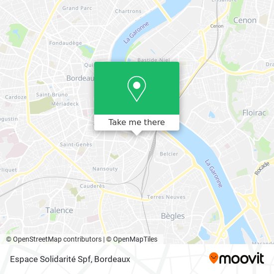 Espace Solidarité Spf map