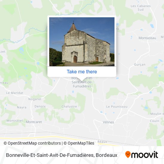 Bonneville-Et-Saint-Avit-De-Fumadières map