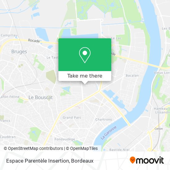 Espace Parentèle Insertion map