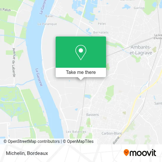 Michelin map