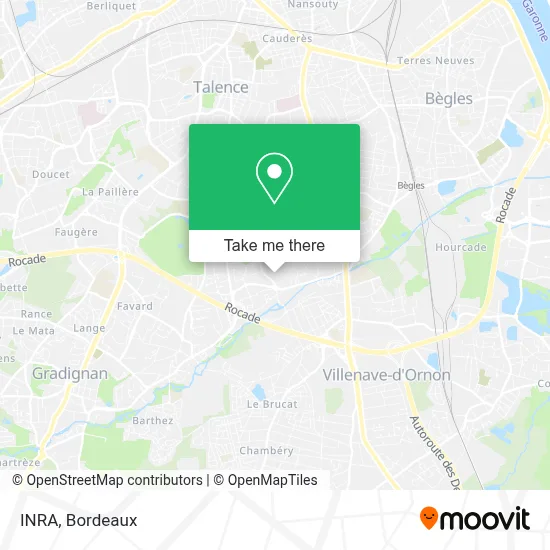 INRA map