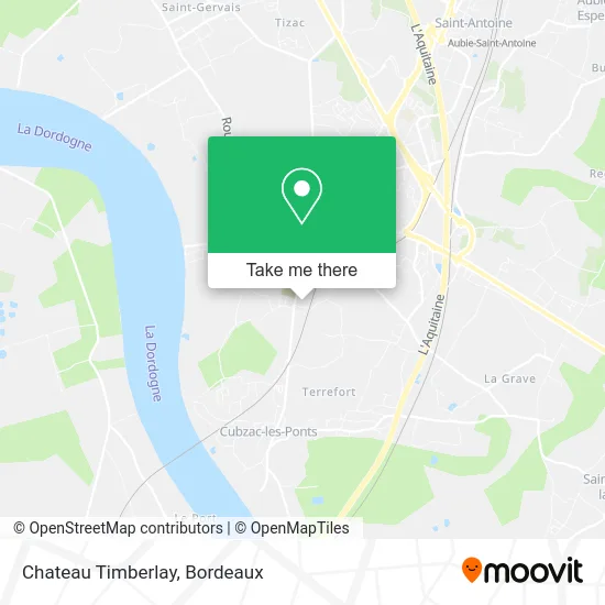 Chateau Timberlay map