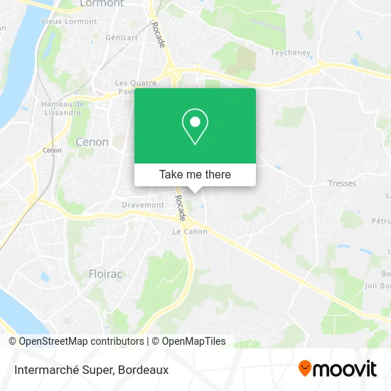 Intermarché Super map