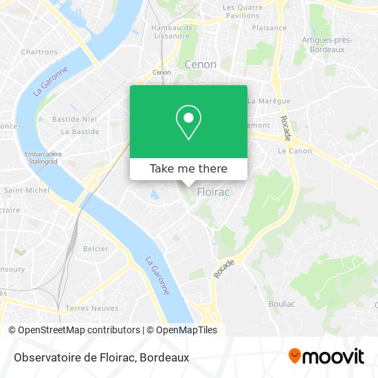 Observatoire de Floirac map