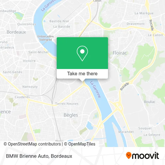 BMW Brienne Auto map